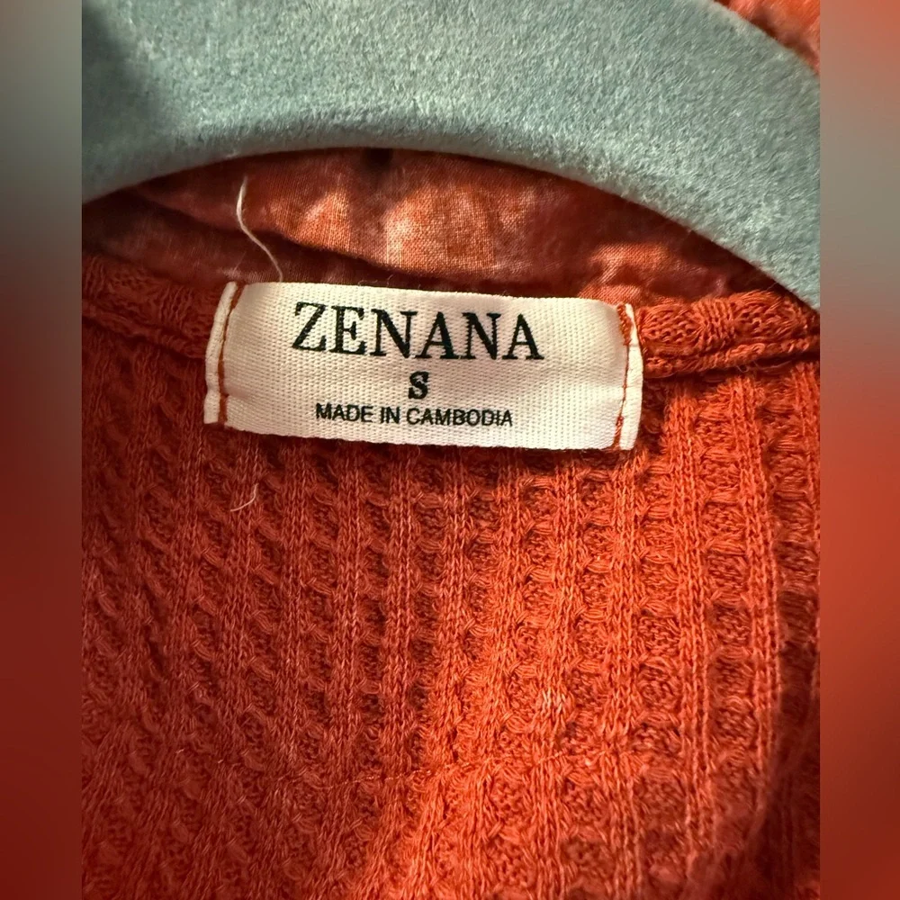 Zenana Washed Ribbed Shacket - Picture 3 of 5